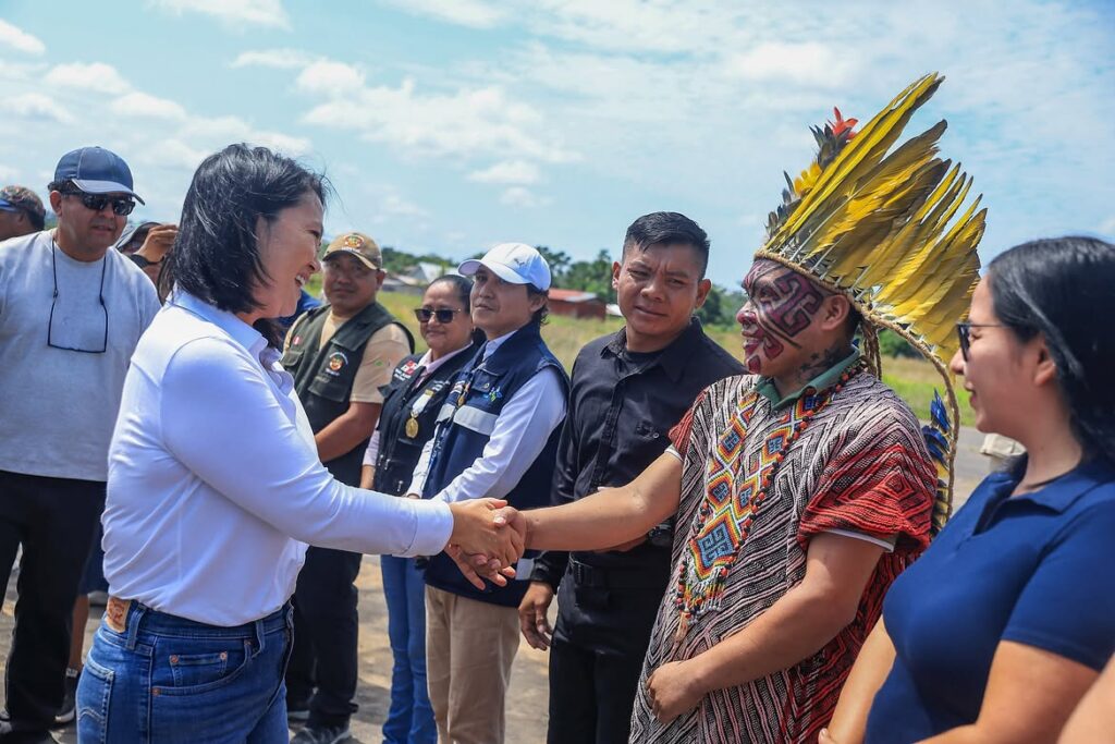 PRESIDENTA KEIKO VISITA PURÚS